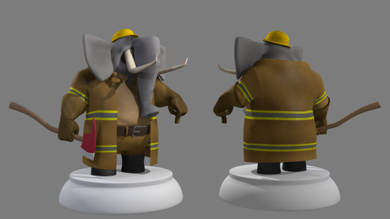 Elephant Chief Firefighter 5